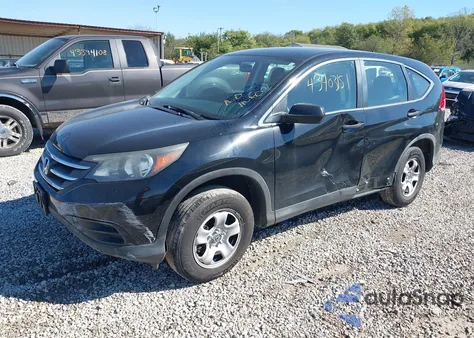 2013 Honda Cr-V Ex-L из США, поврежденный, VIN 5J6RM4H71DL022849